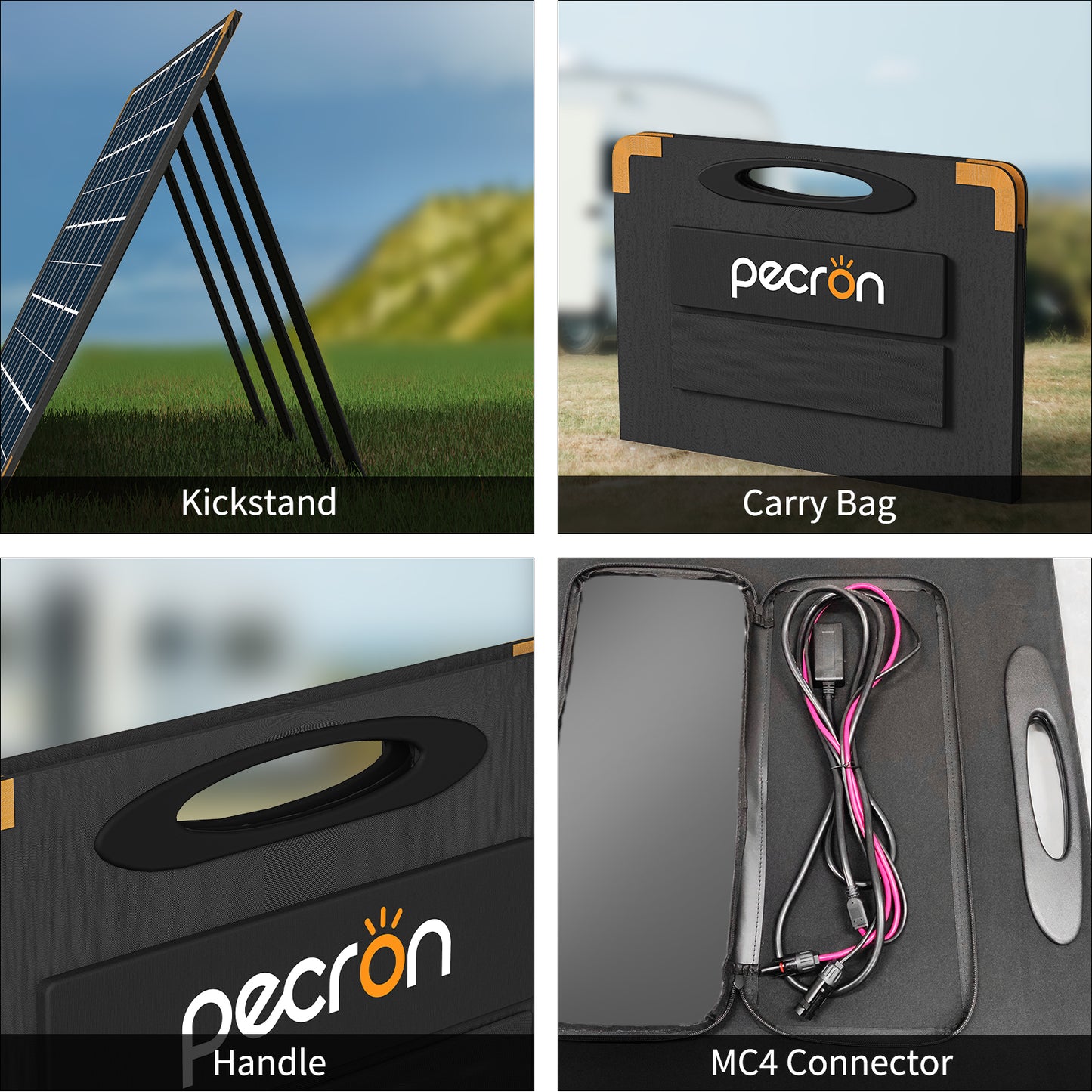 PECRON PV300 300W Portable Solar Panel Waterproof IP67