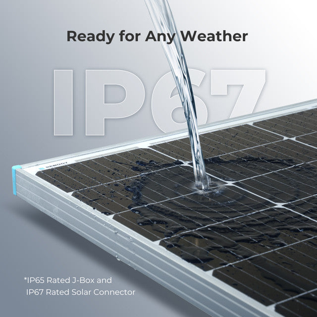 Renogy 100 Watt 12 Volt Monocrystalline Solar Panel (Compact Design)