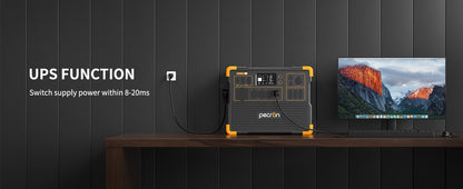 PECRON E3600LFP Portable Power Station 3600W 3072Wh