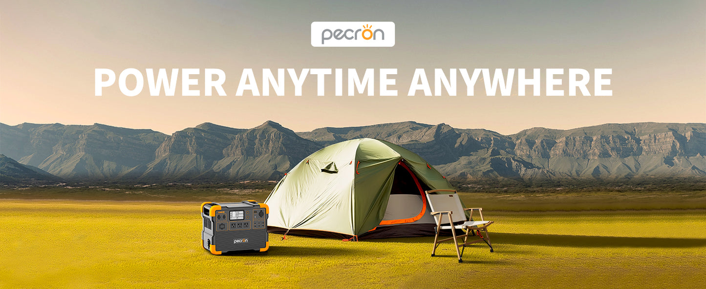 PECRON E1500LFP Expandable Portable Power Station 2200W 1536Wh