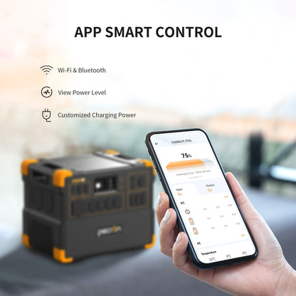 PECRON E3600LFP Portable Power Station 3600W 3072Wh