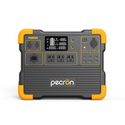 PECRON E1500LFP Expandable Portable Power Station 2200W 1536Wh