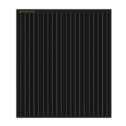 ROCKSOLAR 100W 12V Rigid Monocrystalline Solar Panel