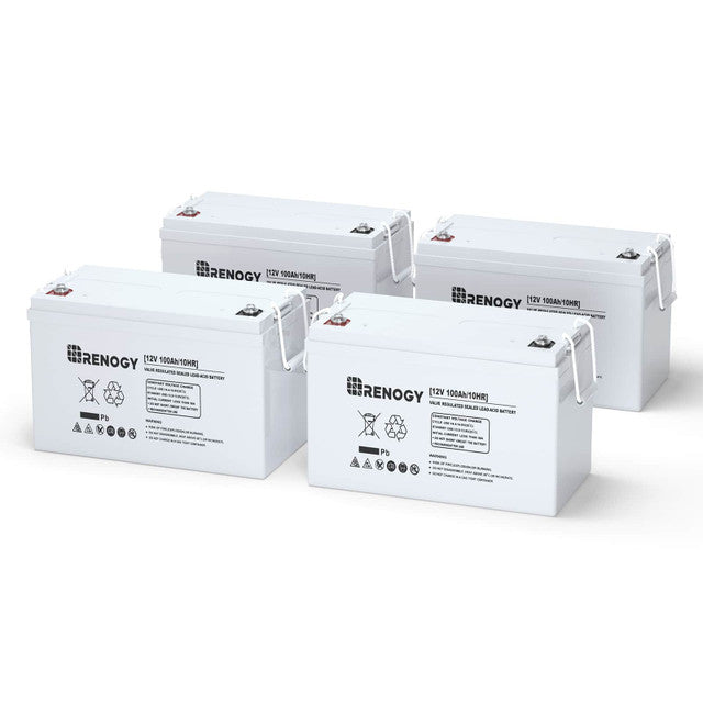 Renogy Deep Cycle AGM Battery 12 Volt 100Ah