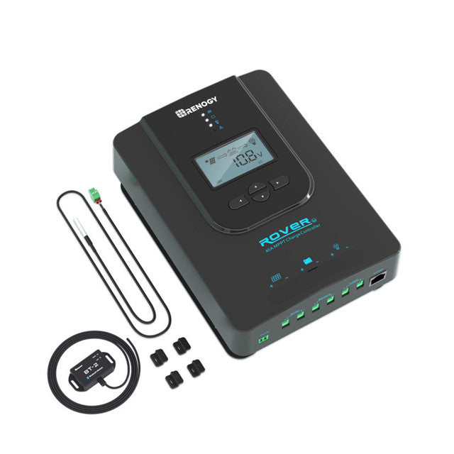 Renogy 40-Amp Rover Li MPPT Solar Charge Controller w/Bluetooth
