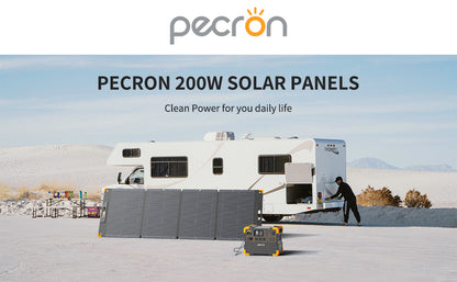 PECRON PV200  200W Portable Solar Panel Waterproof IP67