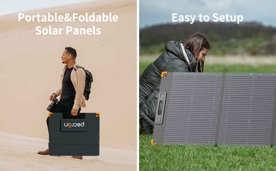 PECRON PV200  200W Portable Solar Panel Waterproof IP67