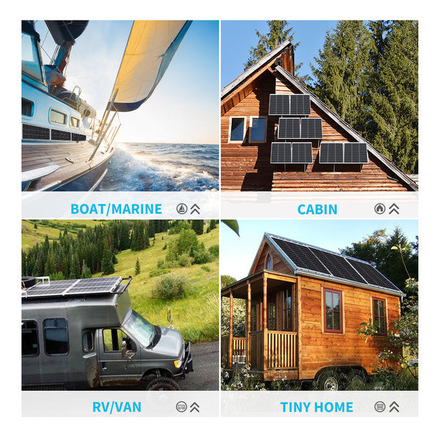 Renogy 50W Rigid Solar Panel (Compact Design)