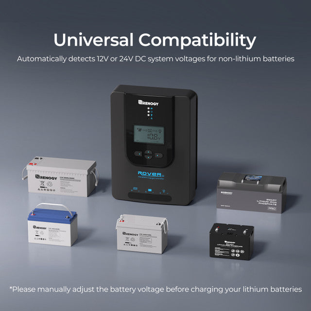 Renogy 40-Amp Rover Li MPPT Solar Charge Controller