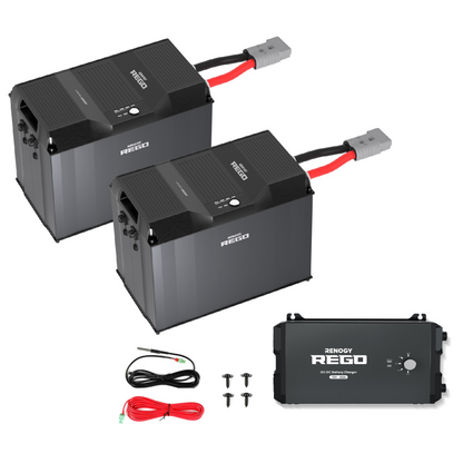 REGO 12V 400Ah Cold Weather LiFePO4 Battery