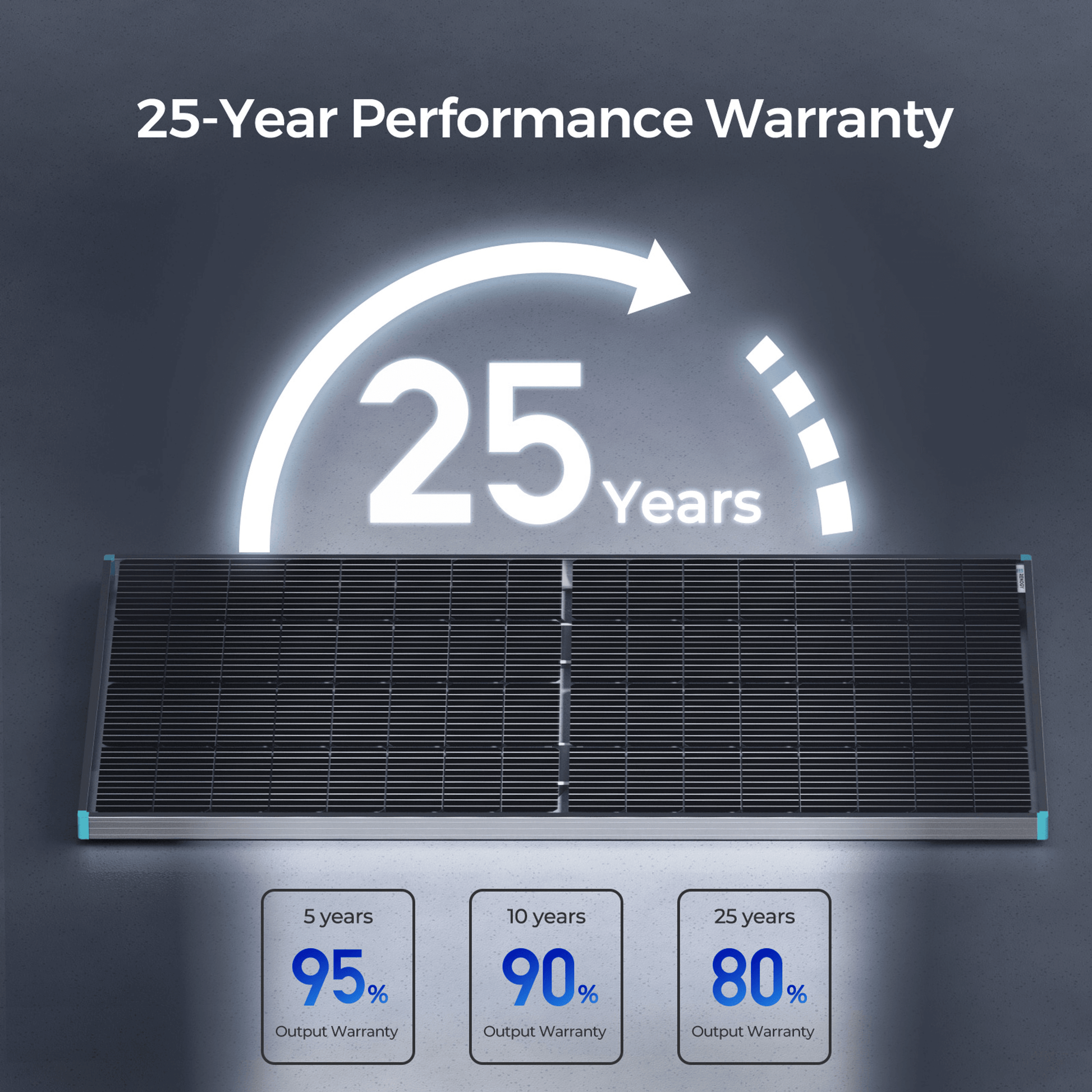 RENOGY Bifacial 220 Watt 12 Volt Monocrystalline Solar Panel