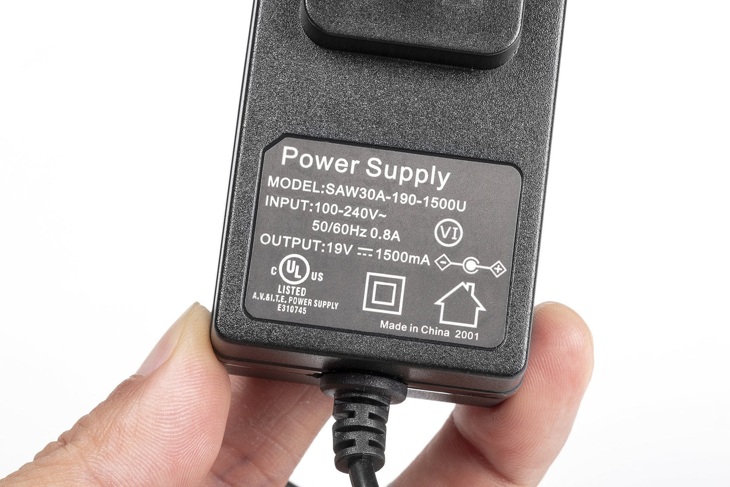 ROCKSOLAR Replacement 19V1.5A Power Adapter for your Weekender (RS81) Portable Power Station