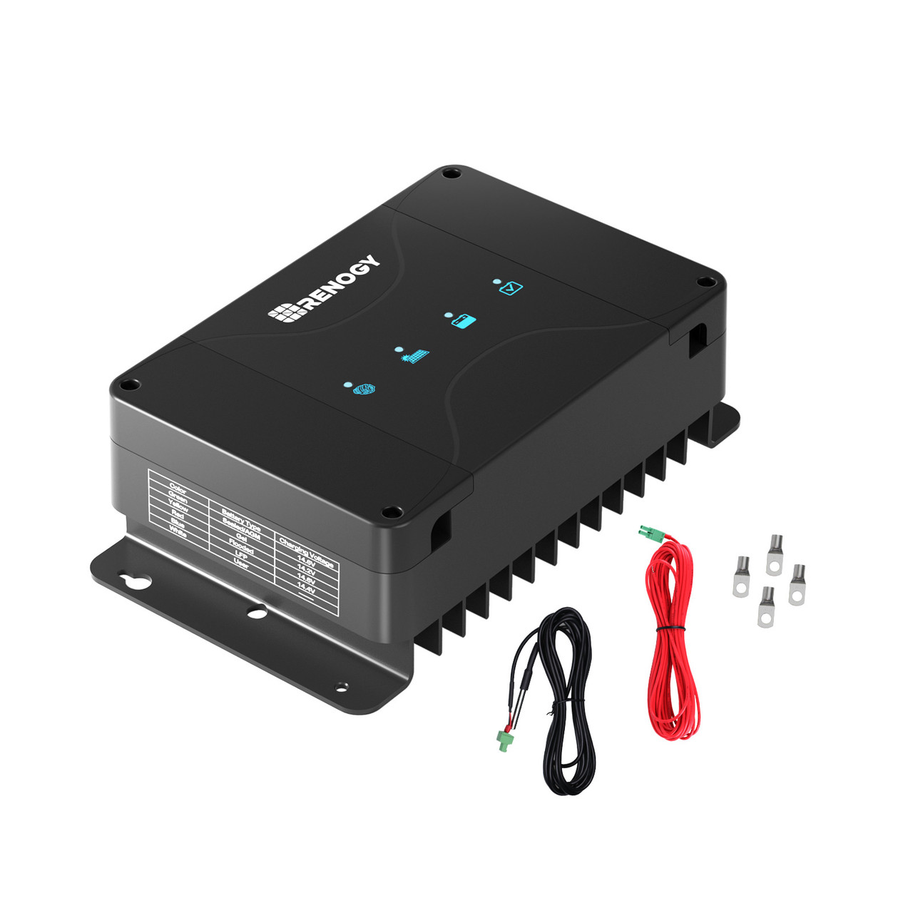 RENOGY DCC30S 12V 30A Dual Input DC-DC On-Board Battery Charger with MPPT