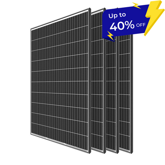 RENOGY 4 pcs 320 Watt Monocrystalline Solar Panel